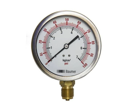 Pressure gauge for Ro plant